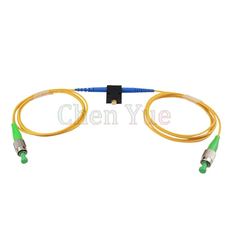 Mechanical Variable Adustable Optical FC/APC SM Simplex Fiber Attenuator 0-60dB - Image 1 of 4