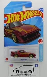Hot Wheels Mazda RX-7 Red NEW HHF43 Hotwheels Japanese Card 2022 JDM GReddy - Picture 1 of 2