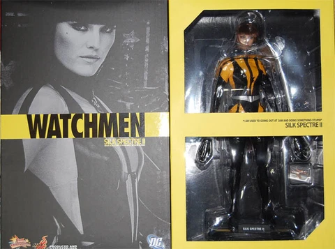 Hot Toys  Movie Masterpiece Watchmen Silk Spectre II 1/6 Scale Figure UNUSED Cover