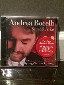 Andrea Bocelli - Sacred Arias - CD Brand New - Picture 1 of 1