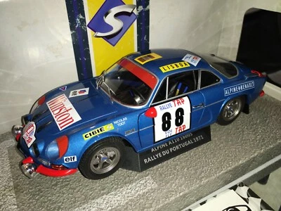 1:18 Solido S1804202 Jean-Pierre Nicolas Alpine A110 Rally Portugal 1971  - Image 1 of 4