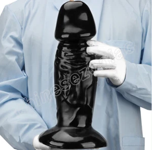 Silicone/PVC Huge Thick Dildo Women/men Anus Dilator Vagina Masturbation G-spot - Picture 1 of 26