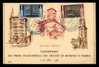 DR WHO 1952 ITALY FDC STAMP CENTENARY MAXIMUM CARD COMBO k03411