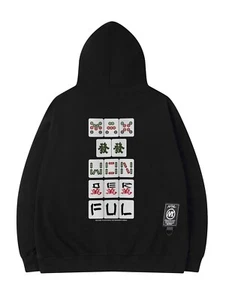 Sudadera con capucha gráfica Niepce Majhong Streetwear para hombre - Imagen 1 de 20