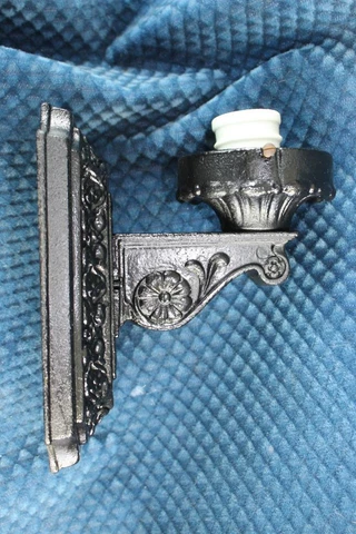 Restored Cast Iron Sconce #1 Cover