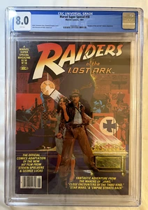 Marvel Super Special #18 CGC 8.0 1st Indiana Jones Raiders of the Lost Ark - Picture 1 of 2