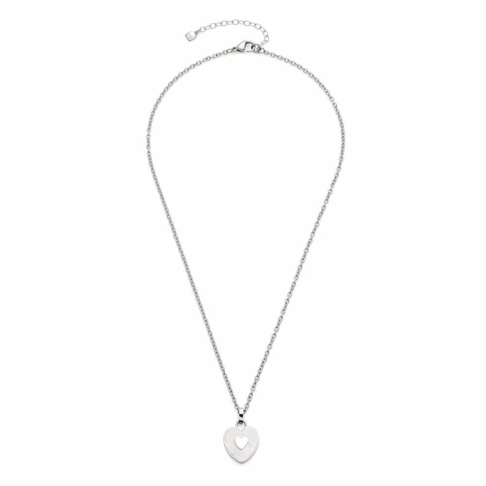 Leonardo Jewels Halskette Eviva Halsschmuck Kette Modeschmuck Edelstahl Perlmutt - Bild 1 von 4