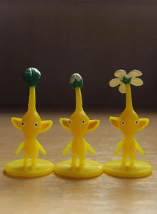 Pikmin 2 Agatsuma Figure Collection Vol 1 - Used Yellow Pikmins Figures - Picture 1 of 1