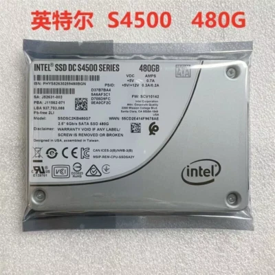 Intel 480GB S4500 DC Series SSD 2.5”SATA3 Solid State Drive SSDSC2KB480G7P - Image 1 of 2