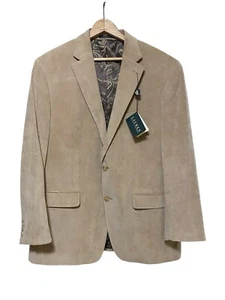 NEW $200 Ralph Lauren Tan Corduroy Blazer Jacket Sport Coat 42R vented NWT - Picture 1 of 5