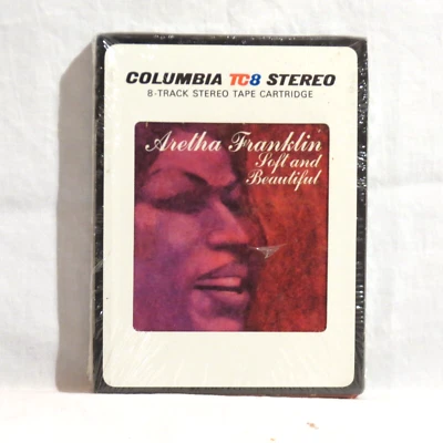ARETHA FRANKLIN - Soft And Beautiful  1969 1st US Issue  8-TR SEALED Columbia - Image 1 of 4