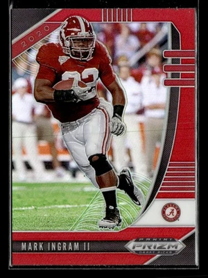 2020 Panini Prizm Draft Picks Mark Ingram II #67 Red Prizm - Image 1 of 2