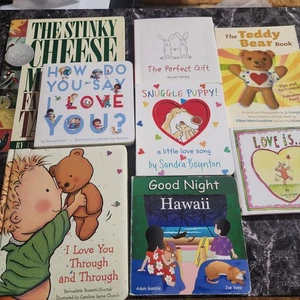 Lot of 8 Board Books for Kids Toddlers Babies | Snuggle Puppy Stinky Cheese Man - Picture 1 of 9