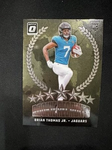 2024 DONRUSS OPTIC BRIAN THOMAS JR. ROOKIE RECRUITS INSERT - Picture 1 of 2