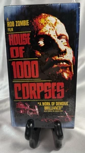 Vintage House of 1000 Corpses Brand New Sealed VHS Rob Zombie Film Watermarked - Picture 1 of 6