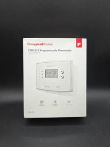 HONEYWELL NEW SEALED BOX, HOME RTH221B DIGITAL DISPLAY PROGRAMMABLE THERMOSTAT - Picture 1 of 5