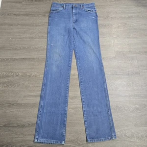 Vintage Wrangler Jeans 936DEN Made in USA Cowboy Schnitt passt 32x38 Rodeo Western - Bild 1 von 14