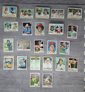 1978 Topps Baseball Cards Commons Lot 400+ Cards 202 through 225 - Duplicates - Picture 1 of 15