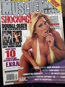 MuscleMag International Magazine – October 2001 – Mike Mentzer Tribute, Fitness - Picture 1 of 5