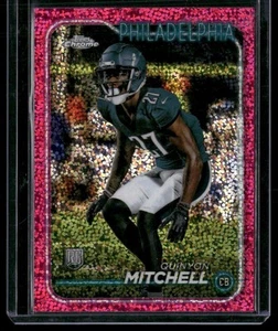 2024 Topps Chrome #229 Quinyon Mitchell Magenta Speckle Refractor #91/399 - Picture 1 of 2