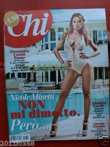 Chi Chi CHI Nicole Minetti Elisabetta Canalis Clooney Magazin neuwertig - Bild 1 von 1