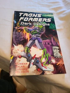 TRANSFORMERS Dark Design Graphic Novel Trade Paperback Titan Books - Imagen 1 de 3