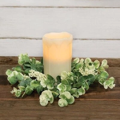 Загородный коттедж фермерский дом эвкалипт свеча кольцо 4» семена мини венок - Изображение 1 из 4