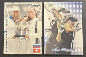 (2) 2003 NETPRO ELITE STARTER 2008 ANNA KOURNIKOVA HINGIS ACE GRAND SLAM LEGENDS - Picture 1 of 2