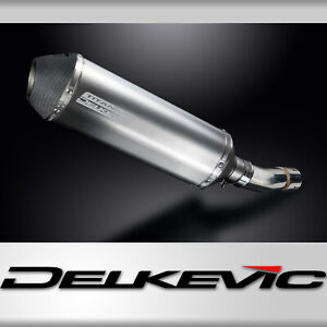 Suzuki SV650 1998-02 Delkevic Slip On 13.5" X-Oval Titanium Exhaust Muffler Kit