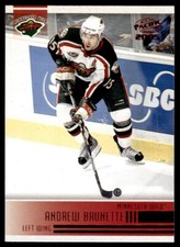 2004-05 PACIFIC RED Andrew Brunette Minnesota Wild #127