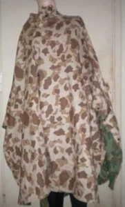 U.S.ARMY- :- 1944 WW2  MARINE CORPS PONCHO ISSUE PACIFIC WWII 1944 **used** - Picture 1 of 24