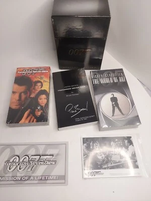 James Bond Tomorrow Never Dies Limited Edition Box (VHS) 007 Collectors Set - Image 1 of 4
