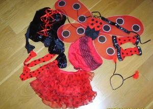 LADIES SEXY LADYBIRD LADY BIRD BUG INSECT FANCY DRESS COSTUME XS NEW*** - Picture 1 of 8
