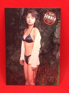 EIKO KOIKE  GENICA card 1999 Japan gravure costume Bikini Girl Idol No.042