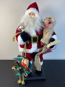 Spirit of Santa Claus Collection NWT Classic Santa 18.5" tall St Nicholas Square - Picture 1 of 11