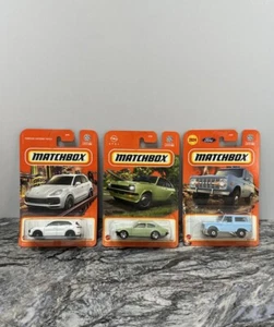 Matchbox 2024 Set Includes 27/100, 29/100 & 40/100 Porsche, Opel Kadett And Ford - Picture 1 of 6