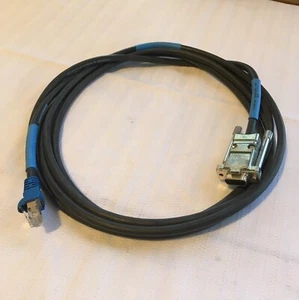 General Dynamics PEP Console RJ45 to DB9F 10 Feet Serial 09-2797849-5 - Picture 1 of 3
