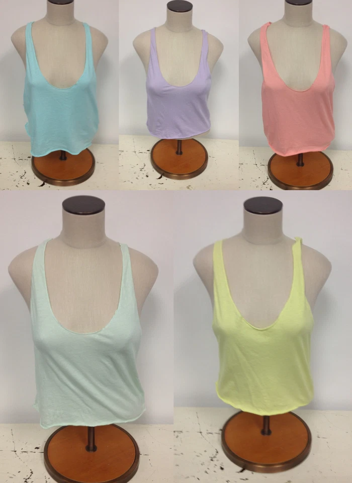 NEW NWT Emma & Sam LF Stores Cotton T Back Tank Top Many Colors! $42 retail - Image 1 of 1