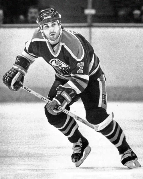 Edmonton Oilers PAUL COFFEY Glossy 8x10 Photo Hockey Print Poster HOF 2004 - Image 1 of 1