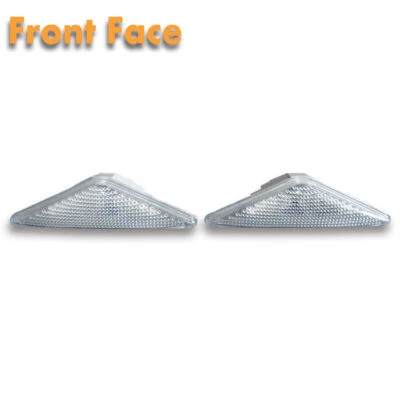 1 par de luces de señalización lateral para guardabarros luces de señal de giro lente para Ford Mondeo 2004-2006 Foto 1 de 4