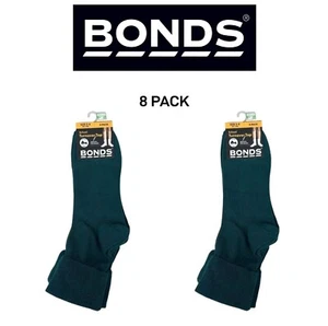 Bonds Kids School Turnover Top Socks Soft Cotton & Fine Toe Seams 8 Pack R5134O - Picture 1 of 3