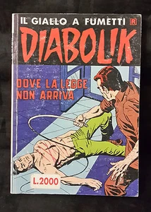 DIABOLIK N.288 ANNO 1990 DOVE LA LEGGE NON ARRIVA F10 - Picture 1 of 1