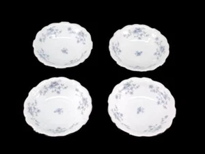 Johann Haviland Bavaria Germany Blue Garland Dishes Fruit Bowls Lot of 4 - Photo 1/6