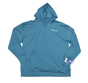 Pullover ligero Champion All-Day MVP 1/4 cremallera para hombre 2XL NUEVO CON ETIQUETAS azul - Imagen 1 de 2