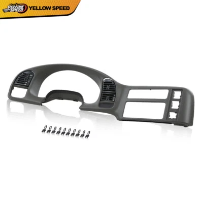 Gauge Cluster Dash Radio Bezel Fit For 1995-2005 Chevy Astro Van Gmc Safari - Image 1 of 4