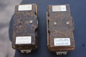 2 Stück Feldfernsprecher FF63 , Fernsprechtechnik, Vermittlungstechnik, RFT, NVA - Photo 1/7