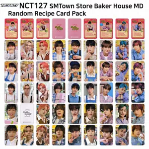 NCT127 SM Town Store Oficial MD Baker House Paquete de tarjetas de recetas aleatorias Photocard - Imagen 1 de 114