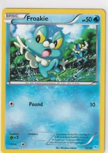 Pokemon Card Trading Card XY Trainer Kit Suicune No. 11/30 Froakie English - Picture 1 of 1