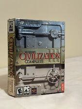 Sid Meiers Civilization III Complete (PC) Boxed 3 CD’s Tested With Manual