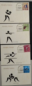 India Rio Olympic Games 4 Maxim Cards 2016-ZZIAA - Picture 1 of 4